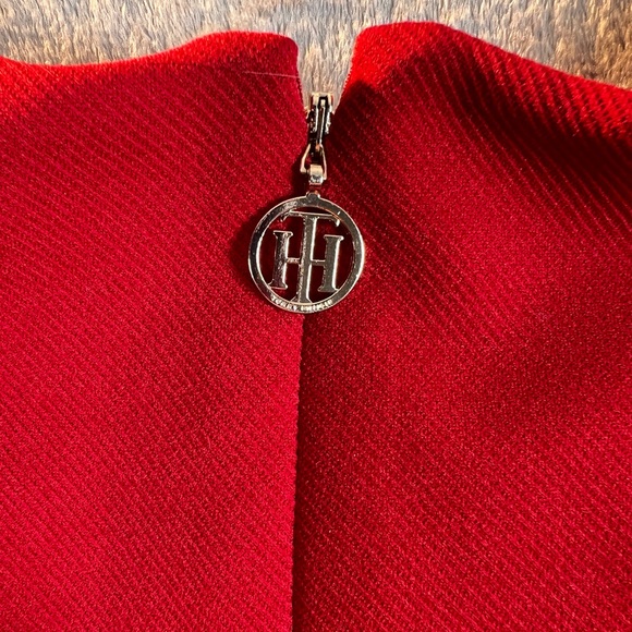 Tommy Hilfiger Poppy Red Shell Dress, sz 8 - Picture 4 of 10